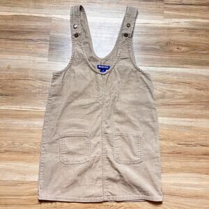 💙 VINTAGE BLUE SPICE CORDUROY OVERALL MINI DRESS 💙 Size M